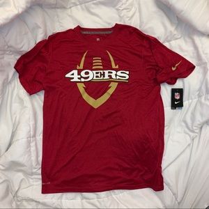49ers Nike dri-fit nfl tee